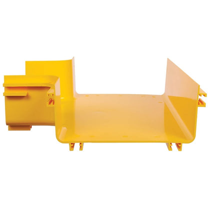 Jonction en T horizontale à 90 degrés sans outil Tripp Lite by Eaton pour système de routage de fibre, 240 mm (10 po) SRFC10JUNT