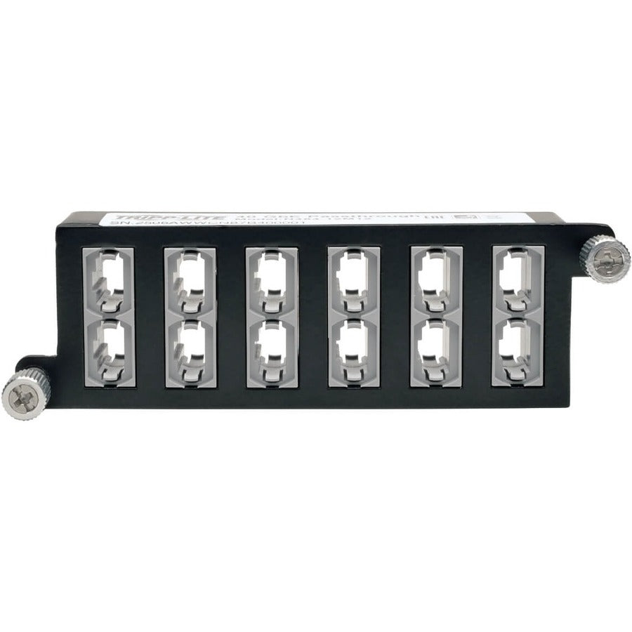 Tripp Lite 40Gb High Density Pass-Through Cassette 12 12-Fiber MTP/MPO N484-12M12