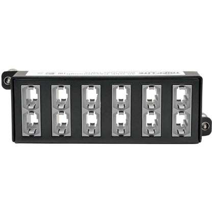 Tripp Lite 40Gb High Density Pass-Through Cassette 12 12-Fiber MTP/MPO N484-12M12