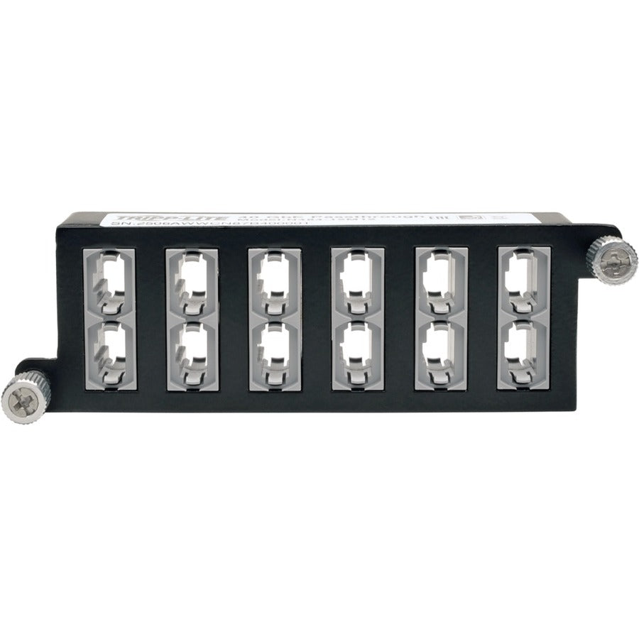 Tripp Lite 40Gb High Density Pass-Through Cassette 12 12-Fiber MTP/MPO N484-12M12
