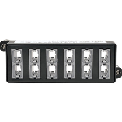 Tripp Lite 40Gb High Density Pass-Through Cassette 12 12-Fiber MTP/MPO N484-12M12