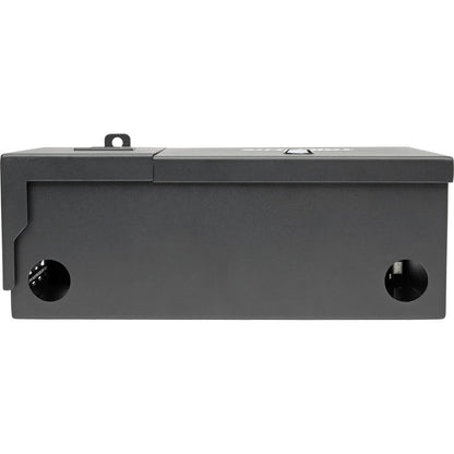 Boîtier de distribution de fibre optique à montage mural Tripp Lite par Eaton, capacité de 2 panneaux N492-WM2-BK