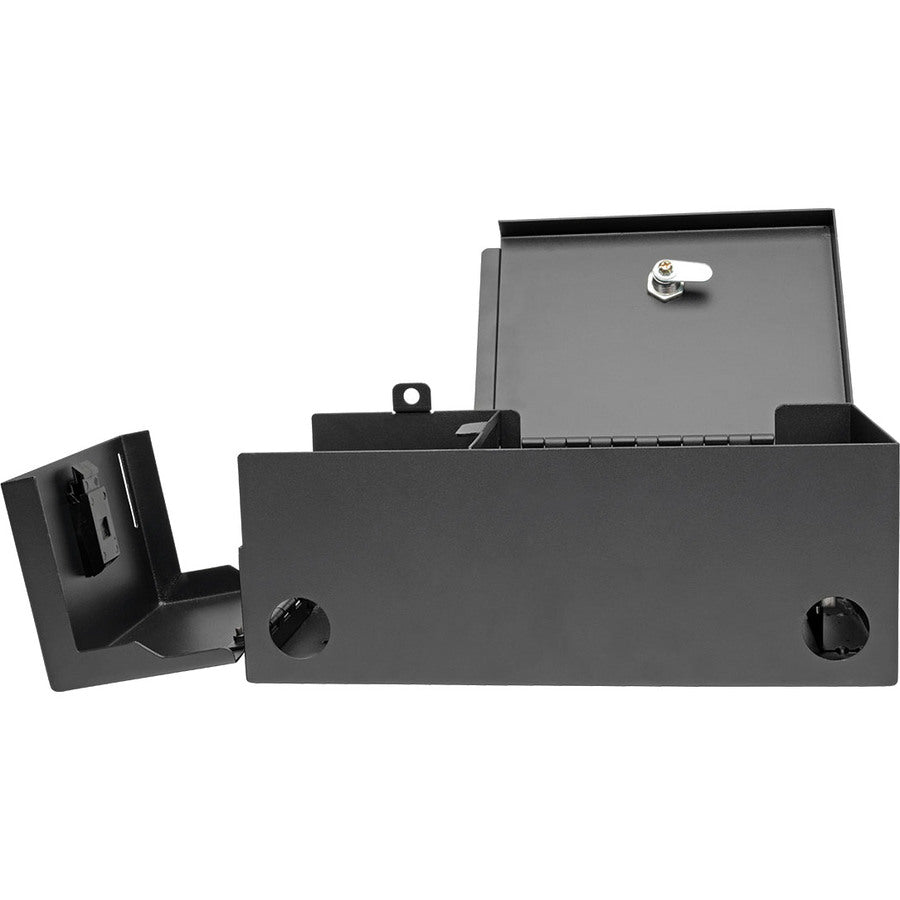 Boîtier de distribution de fibre optique à montage mural Tripp Lite par Eaton, capacité de 2 panneaux N492-WM2-BK