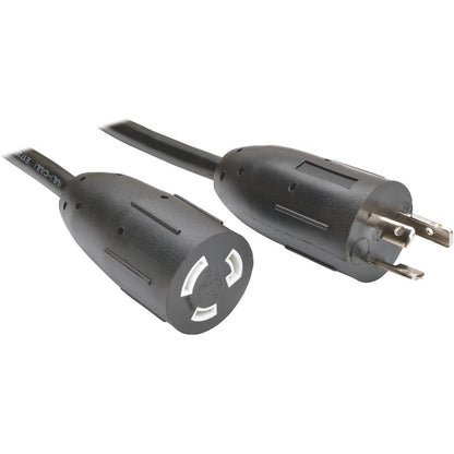 Câble d'extension de cordon d'alimentation Tripp Lite 6 pieds L5-20P à L5-20R avec connecteurs verrouillables robuste 20 A 12 AWG 6' P046-006-LL