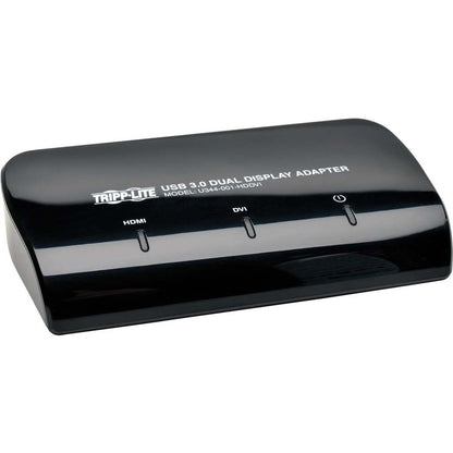 Adaptateur d'affichage vidéo double moniteur USB 3.0 vers DVI et HDMI Tripp Lite par Eaton U344-001-HDDVI