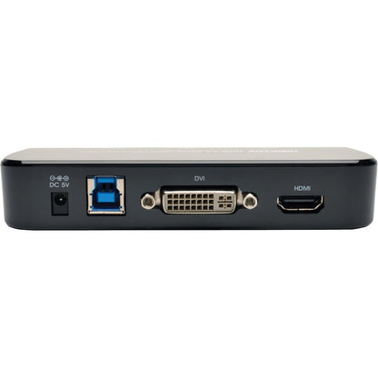 Adaptateur d'affichage vidéo double moniteur USB 3.0 vers DVI et HDMI Tripp Lite par Eaton U344-001-HDDVI