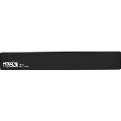 Hub USB 10 ports Tripp Lite par Eaton avec alimentation et adaptateurs de prise internationaux U223-010-INT