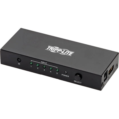 Commutateur HDMI 5 ports Tripp Lite by Eaton B119-005-UHD avec télécommande - 4K x 2K UHD à 60 Hz B119-005-UHD
