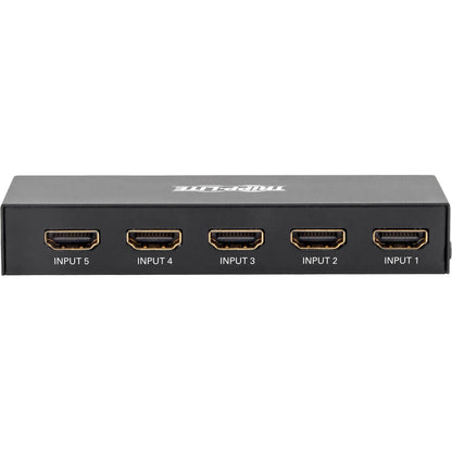 Commutateur HDMI 5 ports Tripp Lite by Eaton B119-005-UHD avec télécommande - 4K x 2K UHD à 60 Hz B119-005-UHD