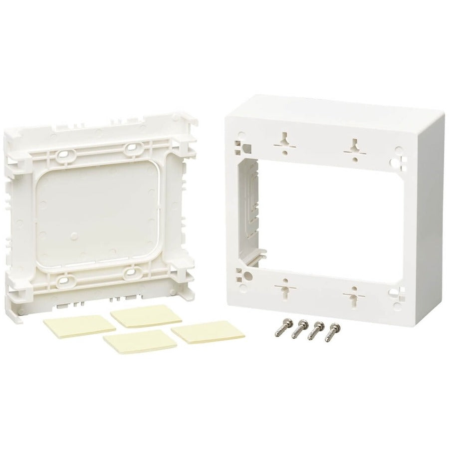Boîtier de montage Tripp Lite by Eaton N080-SMB2-WH - Blanc - Conforme TAA N080-SMB2-WH