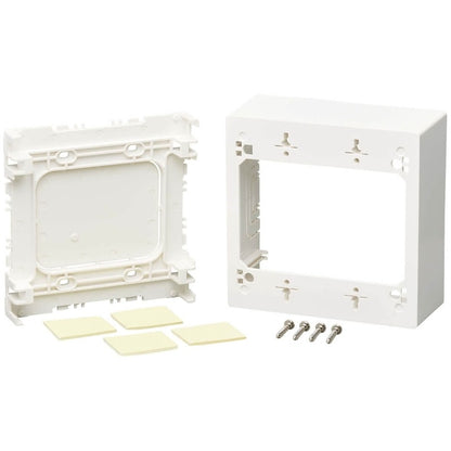 Boîtier de montage Tripp Lite by Eaton N080-SMB2-WH - Blanc - Conforme TAA N080-SMB2-WH