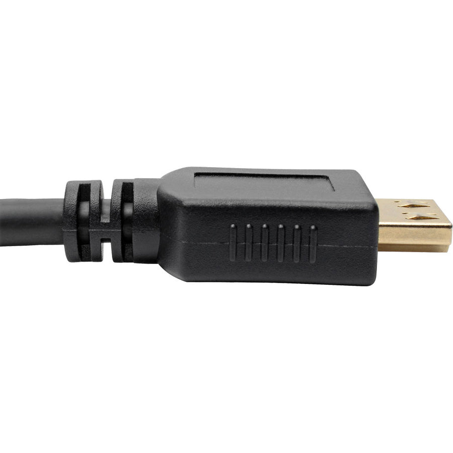 Câble HDMI haute vitesse Tripp Lite par Eaton, 30 pieds, avec connecteurs de préhension - 4K, M/M, noir P568-030-BK-GRP