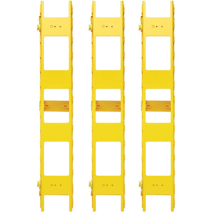 Tripp Lite by Eaton High-Capacity Vertical Cable Manager - Double Finger Duct, Yellow, 6 ft. (1.8 m) SRCABLEVRT3FC