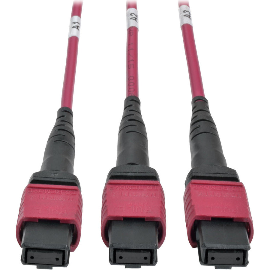 Cassette de dérivation de fibre optique OM4 Tripp Lite par Eaton N482-3M8L12-B N482-3M8L12-B