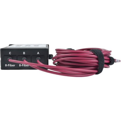Cassette de dérivation de fibre optique OM4 Tripp Lite par Eaton N482-3M8L12-B N482-3M8L12-B