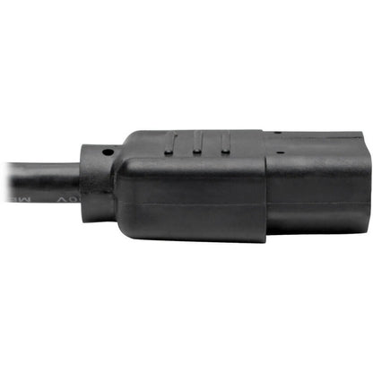 Câble répartiteur en Y pour cordon d'alimentation Tripp Lite de 6 pieds 5-15P vers 2xC13 10A 18AWG 6' P006-006-2