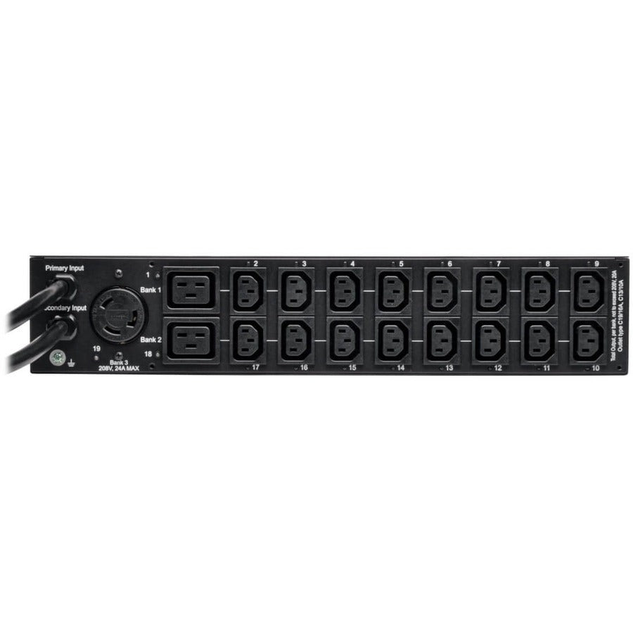 PDU commuté Tripp Lite par Eaton PDUMH30HVATNET 19 prises PDUMH30HVATNET