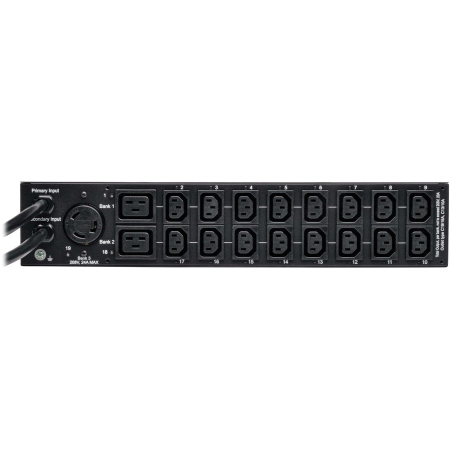 PDU commuté Tripp Lite par Eaton PDUMH30HVATNET 19 prises PDUMH30HVATNET