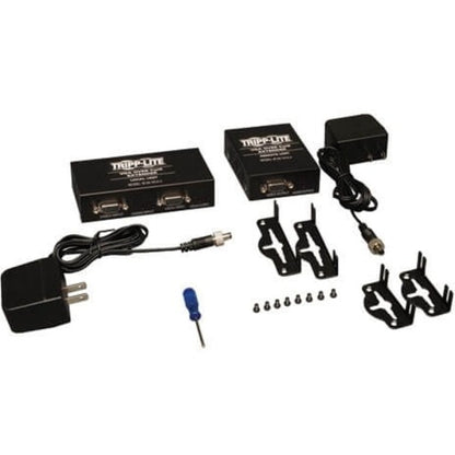 Kit d'extension VGA + audio sur Cat5 Tripp Lite par Eaton (émetteur + récepteur) B130-101A-2