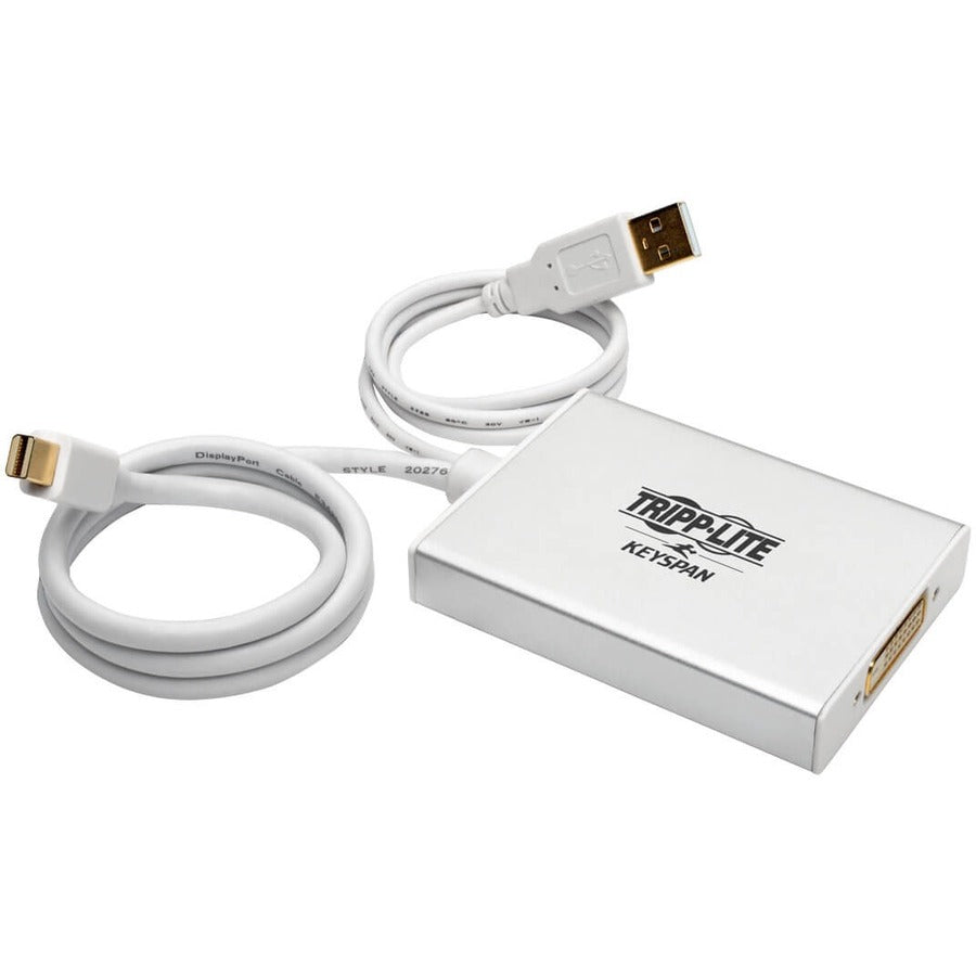 Convertisseur actif Mini DisplayPort vers DVI Dual-Link (M/F) Tripp Lite by Eaton P137-06N-DVI-DL, 6 pouces P137-06N-DVI-DL
