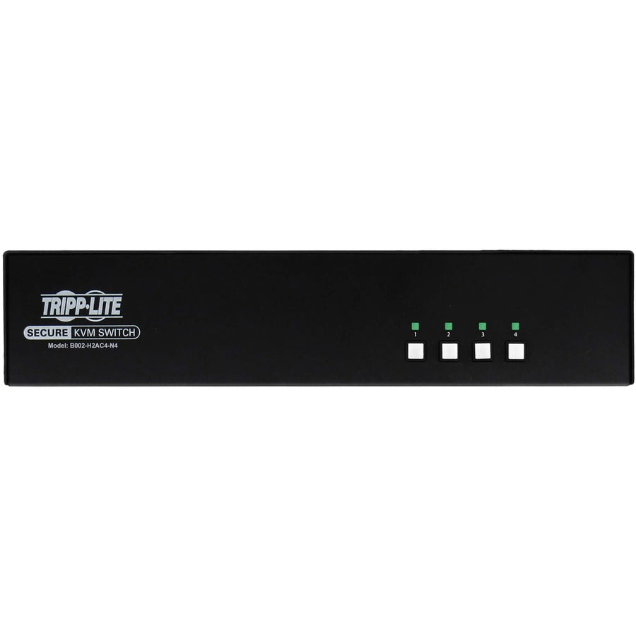 Commutateur KVM HDMI 4 ports pour deux écrans certifié NIAP PP4.0 Tripp Lite par Eaton B002-H2AC4-N4 B002-H2AC4-N4