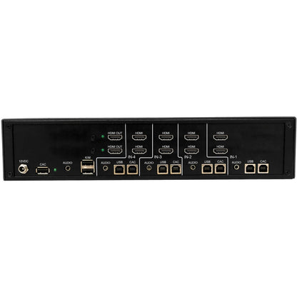 Commutateur KVM HDMI 4 ports pour deux écrans certifié NIAP PP4.0 Tripp Lite par Eaton B002-H2AC4-N4 B002-H2AC4-N4
