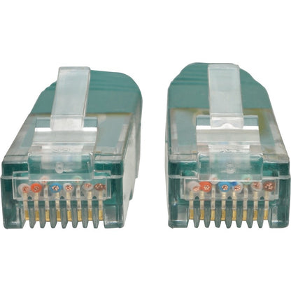 Câble de raccordement moulé Gigabit Cat6 Tripp Lite par Eaton (RJ45 M/M), vert, 10 pi N200-010-GN