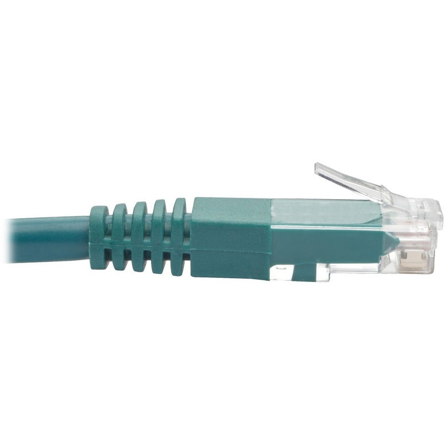 Câble de raccordement moulé Gigabit Cat6 Tripp Lite par Eaton (RJ45 M/M), vert, 10 pi N200-010-GN