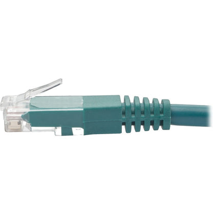 Câble de raccordement moulé Gigabit Cat6 Tripp Lite par Eaton (RJ45 M/M), vert, 10 pi N200-010-GN