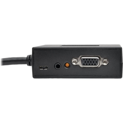 Adaptateur/séparateur HDMI vers VGA + audio à 2 ports Tripp Lite par Eaton, 1920 x 1080 (1080p), TAA P131-06N-2VA-U
