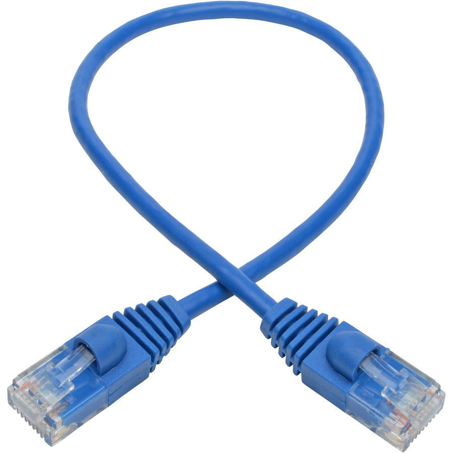 Câble réseau patch UTP Cat.6a Gigabit N261-S01-BL de Tripp Lite par Eaton N261-S01-BL