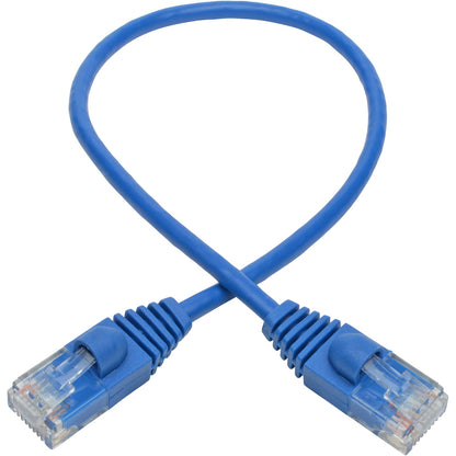Câble réseau patch UTP Cat.6a Gigabit N261-S01-BL de Tripp Lite par Eaton N261-S01-BL