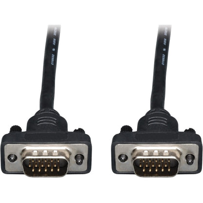 Câble coaxial VGA pour moniteur Tripp Lite 50 pieds à profil bas avec RVB haute résolution HD15 M/M 50' P502-050-SM