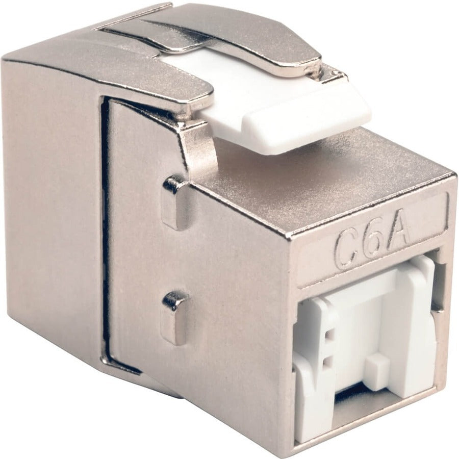 Prise Keystone Cat6a blindée sans outil Tripp Lite par Eaton - Gris N238-001-SH-TFA