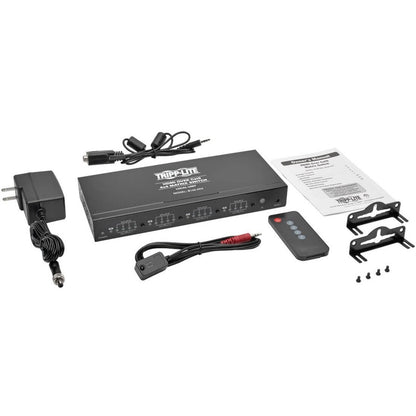 Commutateur répartiteur de matrice HDMI 4 x 4 sur Cat5/Cat6 Tripp Lite par Eaton B126-4X4 B126-4X4