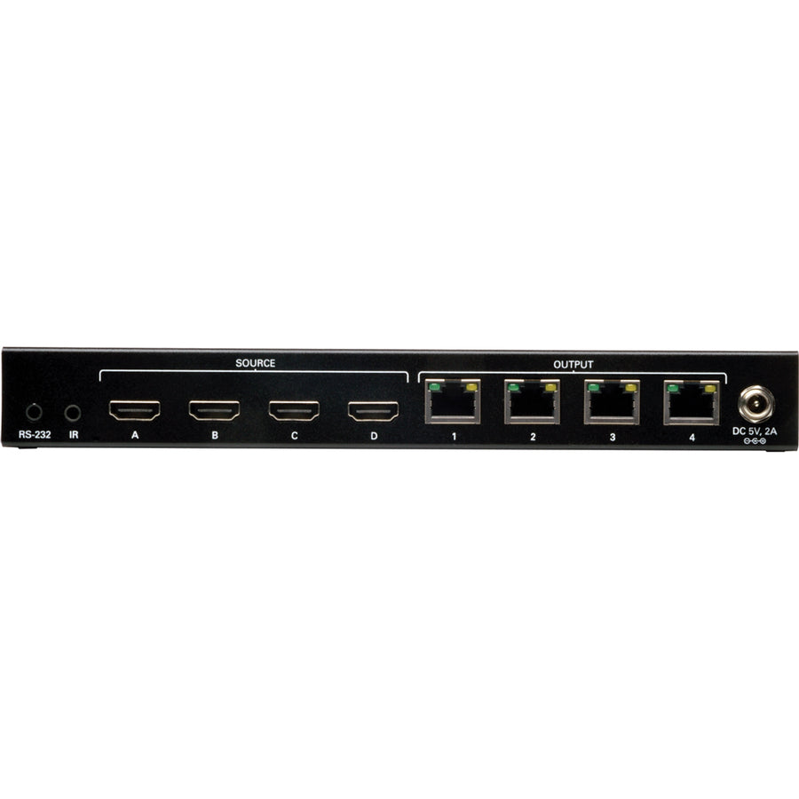 Commutateur répartiteur de matrice HDMI 4 x 4 sur Cat5/Cat6 Tripp Lite par Eaton B126-4X4 B126-4X4