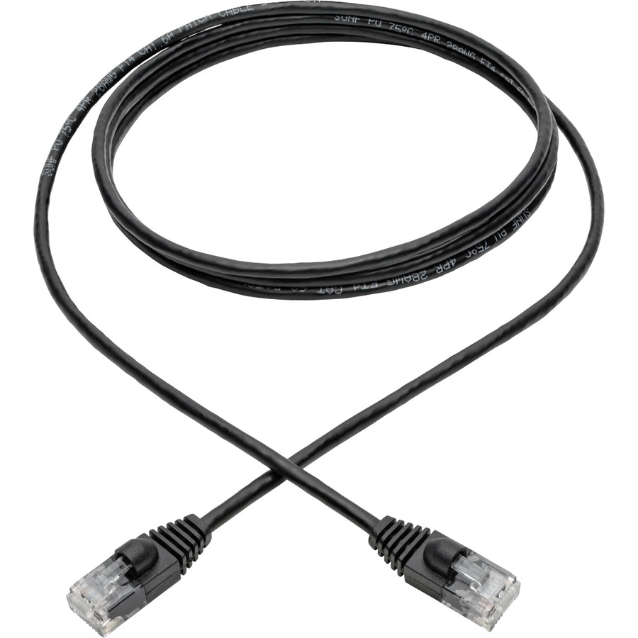 Câble réseau patch UTP Cat.6a Gigabit N261-S06-BK de Tripp Lite par Eaton N261-S06-BK