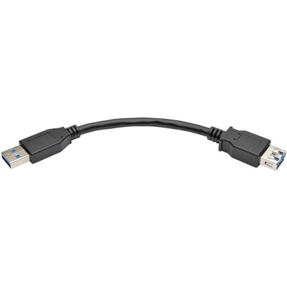 Câble d'extension USB 3.0 SuperSpeed ​​Type-A de Tripp Lite par Eaton (M/F), noir, 6 po U324-06N-BK