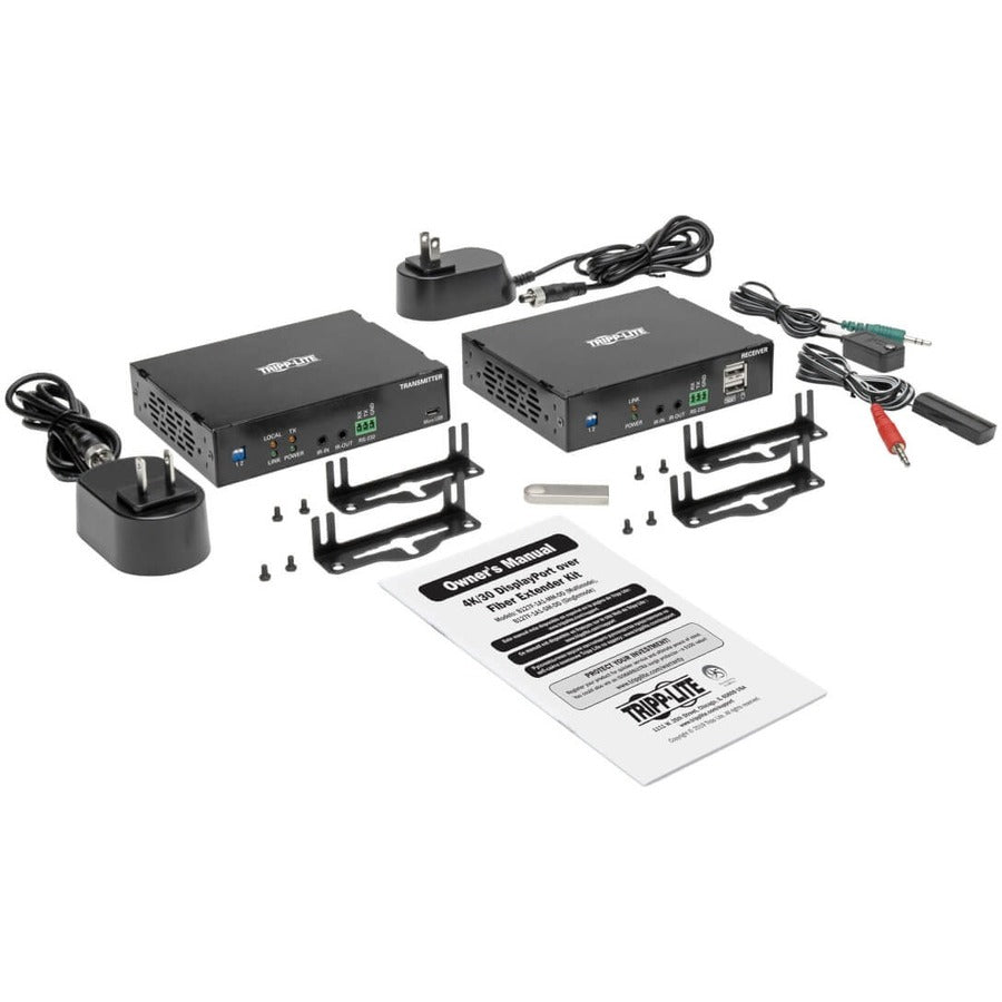 Tripp Lite by Eaton B127F-1A1-SM-DD Émetteur/récepteur d'extension vidéo B127F-1A1-SM-DD