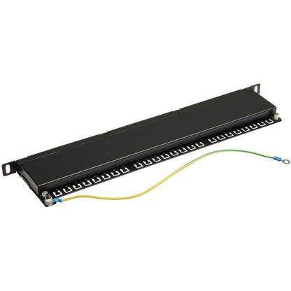 Panneau de brassage Cat6a 24 ports Tripp Lite par Eaton N252A-024-HUSHK, 0,5 U N252A-024-HUSHK