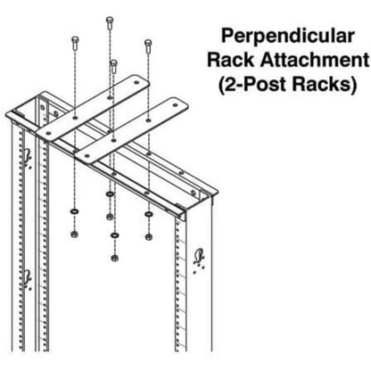 Support de montage pour échelle à câbles Tripp Lite by Eaton SRLADDERATTACH - Noir SRLADDERATTACH