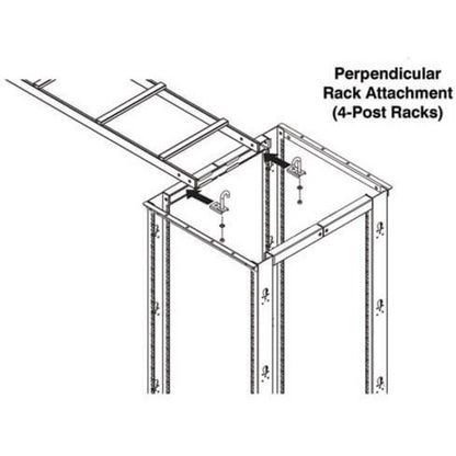 Support de montage pour échelle à câbles Tripp Lite by Eaton SRLADDERATTACH - Noir SRLADDERATTACH