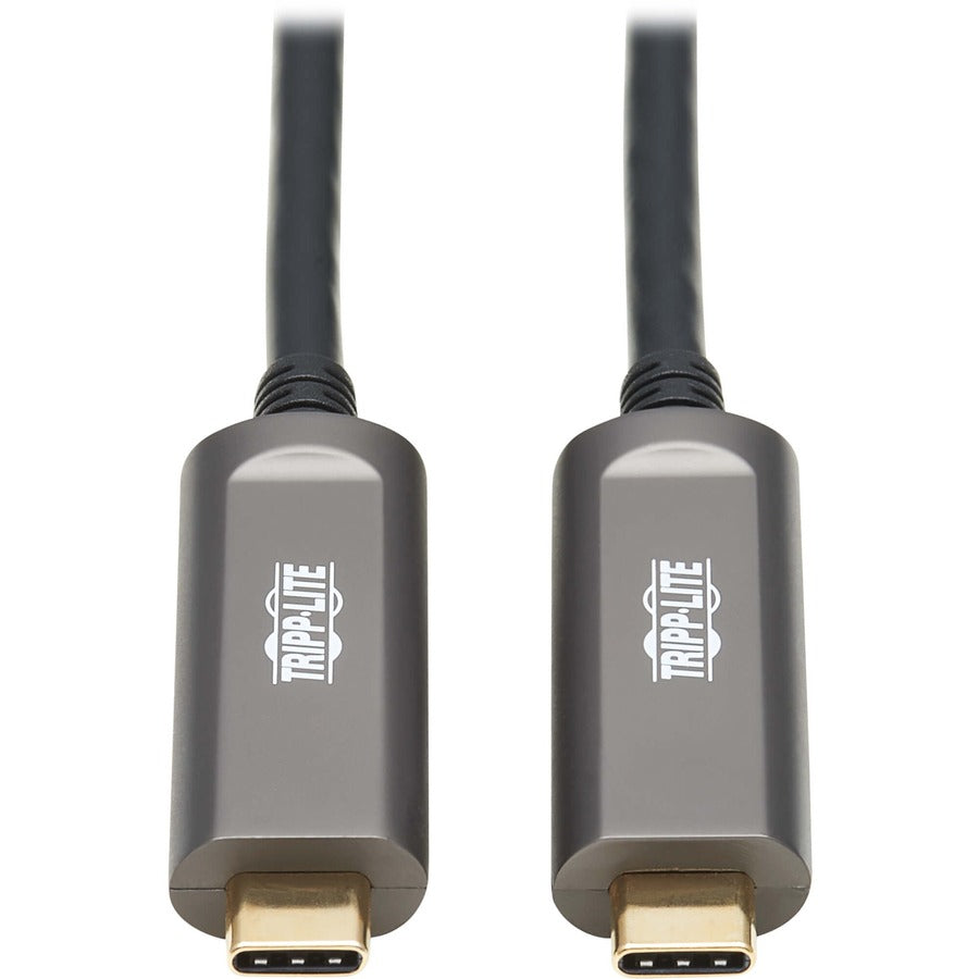 Câble optique actif à fibre optique USB 3.2 Gen 2 Tripp Lite par Eaton, M/M, 10 m (33 pi) U420F-10M-D3
