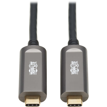 Câble optique actif à fibre optique USB 3.2 Gen 2 Tripp Lite par Eaton, M/M, 10 m (33 pi) U420F-10M-D3