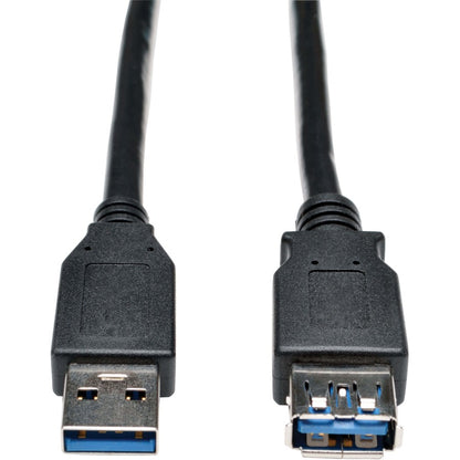 Câble d'extension USB 3.0 SuperSpeed ​​Tripp Lite par Eaton (AA M/F) noir, 6 pieds U324-006-BK