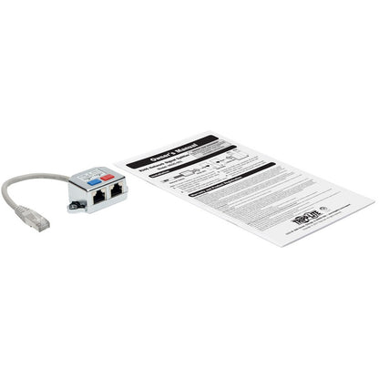 Câble adaptateur répartiteur RJ45 2 vers 1 Tripp Lite par Eaton, Ethernet 10/100 Cat5/Cat5e (M/2xF), 0,5 pi N035-001