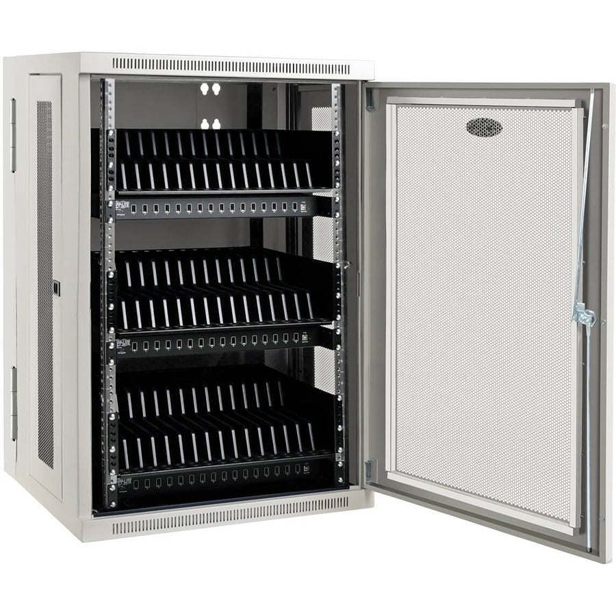 Station de charge pour tablette USB 48 ports Tripp Lite par Eaton (blanc) CS48USBW