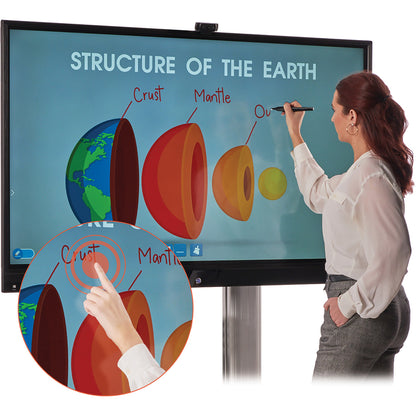 Tripp Lite by Eaton Interactive Flat-Panel Touchscreen Display with PC, 4K @ 60 Hz, UHD, 65 in. DMTP65OPS