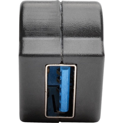 Coupleur coudé tout-en-un USB 3.0 pour montage sur panneau/Keystone de Tripp Lite par Eaton (F/F), noir U325-000-KPA-BK