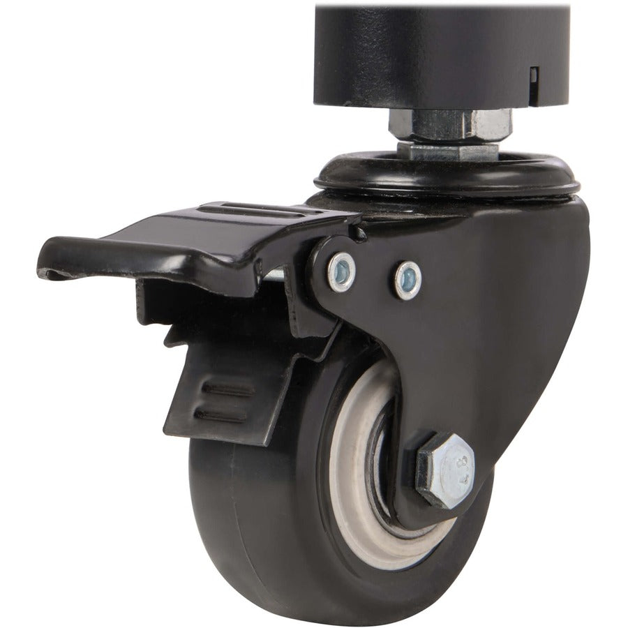 Chariot TV roulant Tripp Lite par Eaton pour écrans de 55" à 85", pieds larges, roulettes verrouillables DMCS5585WL